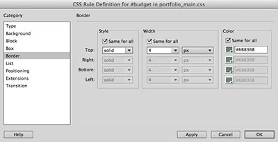 New CSS Rule Budget